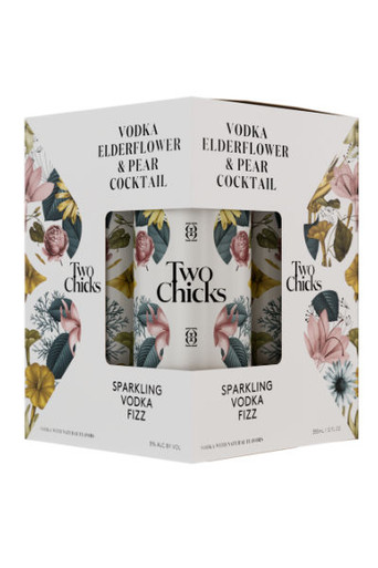 Two Chicks Sparkling Vodka Fizz 4pk