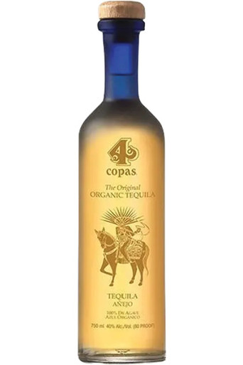 4 Copas Tequila Añejo