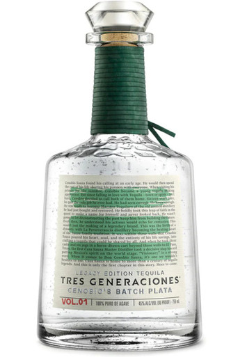 Tres Generaciones Plata Cenobio's Batch