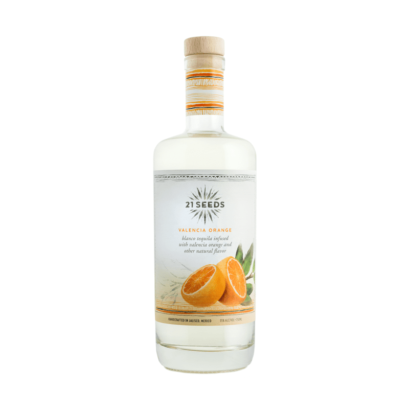 21 Seeds Valencia Orange Infused Blanco Tequila