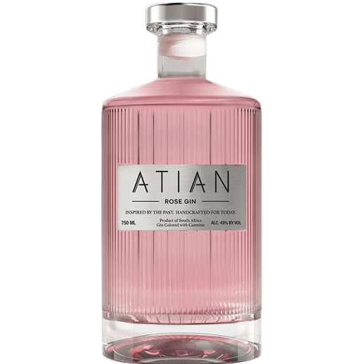 Atian Dry Gin Rose Blend-Botanicals 80 750ML