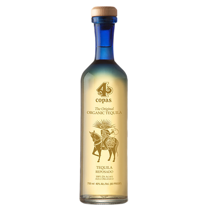 4 Copas Original Organic Reposado Tequila