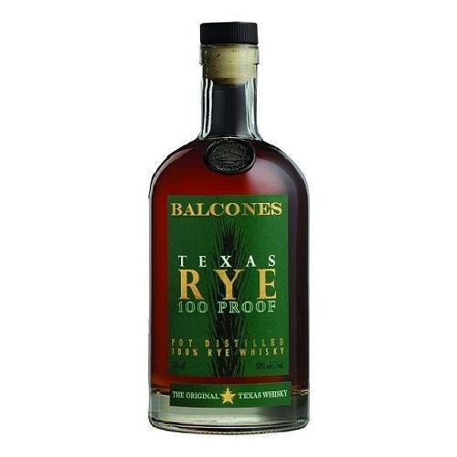 Balcones Texas Rye 100 Proof - 750ml