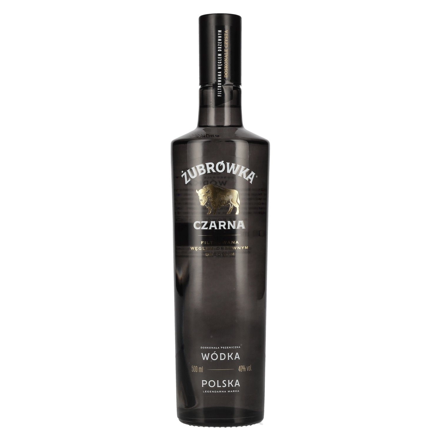 Zubrowka CZARNA Wodka Polska 40% Vol. 0,5l