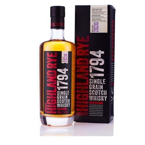 Arbikie 1794 Hghlnd Rye Whisky B20 96pf 750ml
