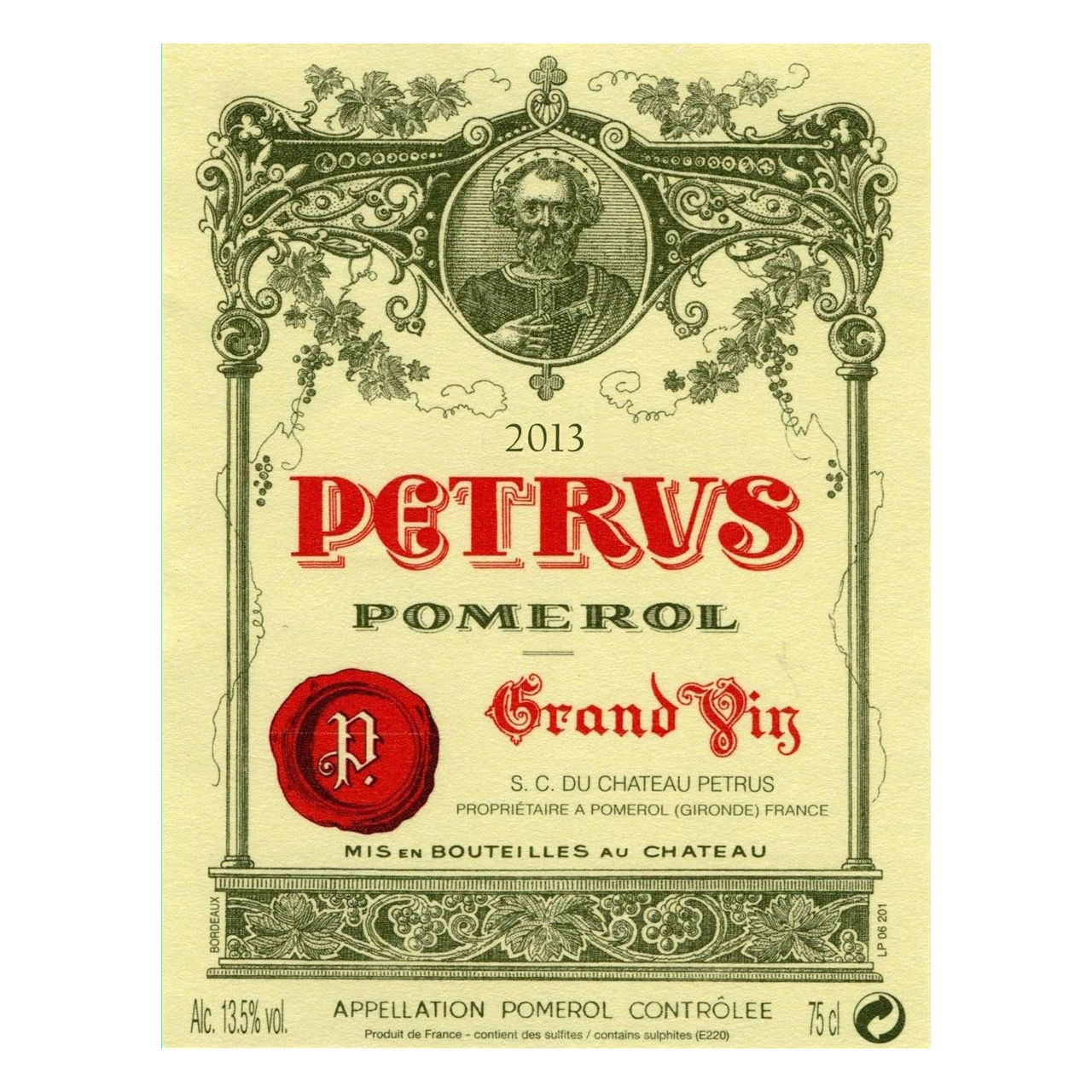 Chateau Petrus Pomerol 2013 750ml