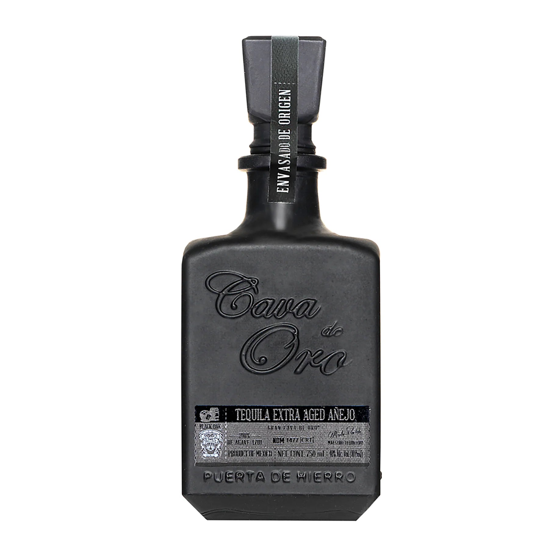 Cava de Oro Tequila Extra Añejo Black
