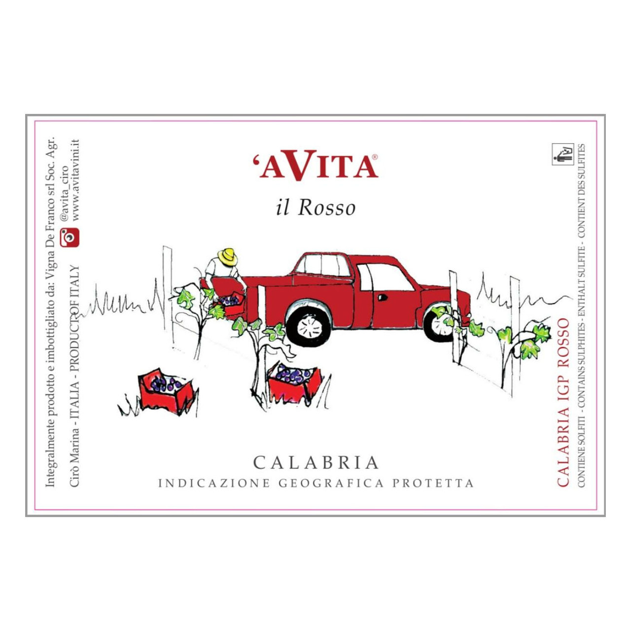 A Vita Rosso 2023 750ml