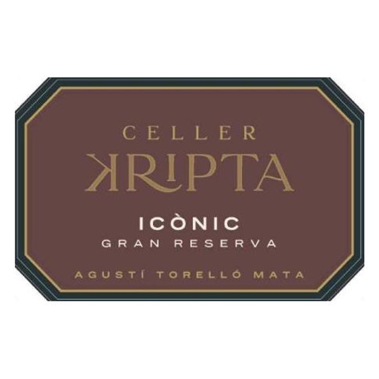 Agusti Torello Mata - Celler Kripta Cava Brut Nature Iconic Gran Reserva Traditional Method 2018 750ml