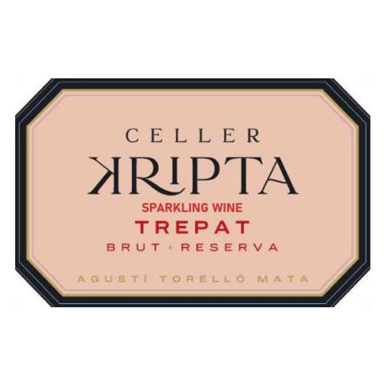Agusti Torello Mata - Celler Kripta Cava Brut Trepat Reserva Rosat Traditional Method 2022 750ml