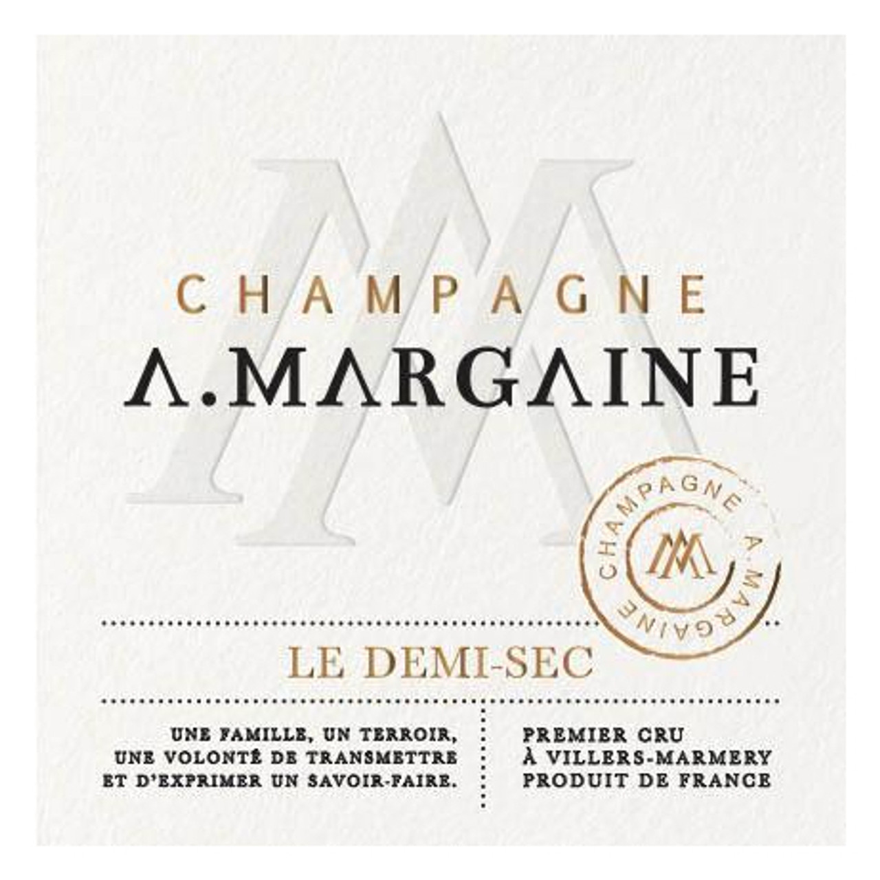 A. Margaine Champagne 1er Cru Le Brut NV 375ml