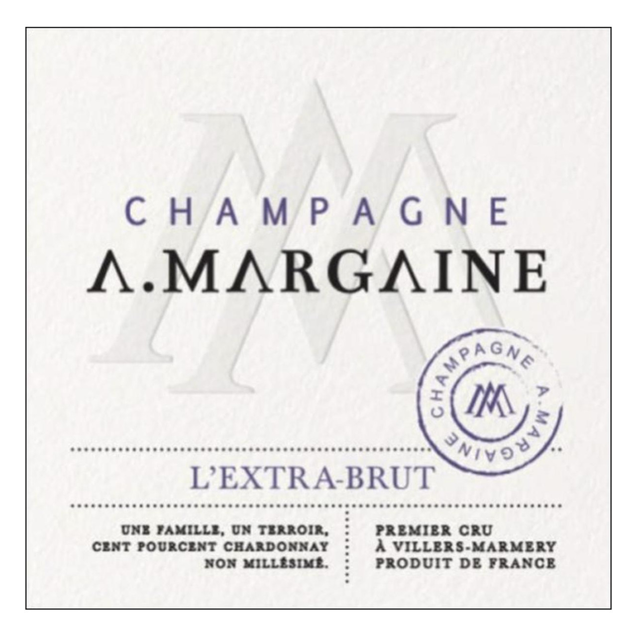 A. Margaine Champagne 1er Cru L'Extra Brut NV 750ml