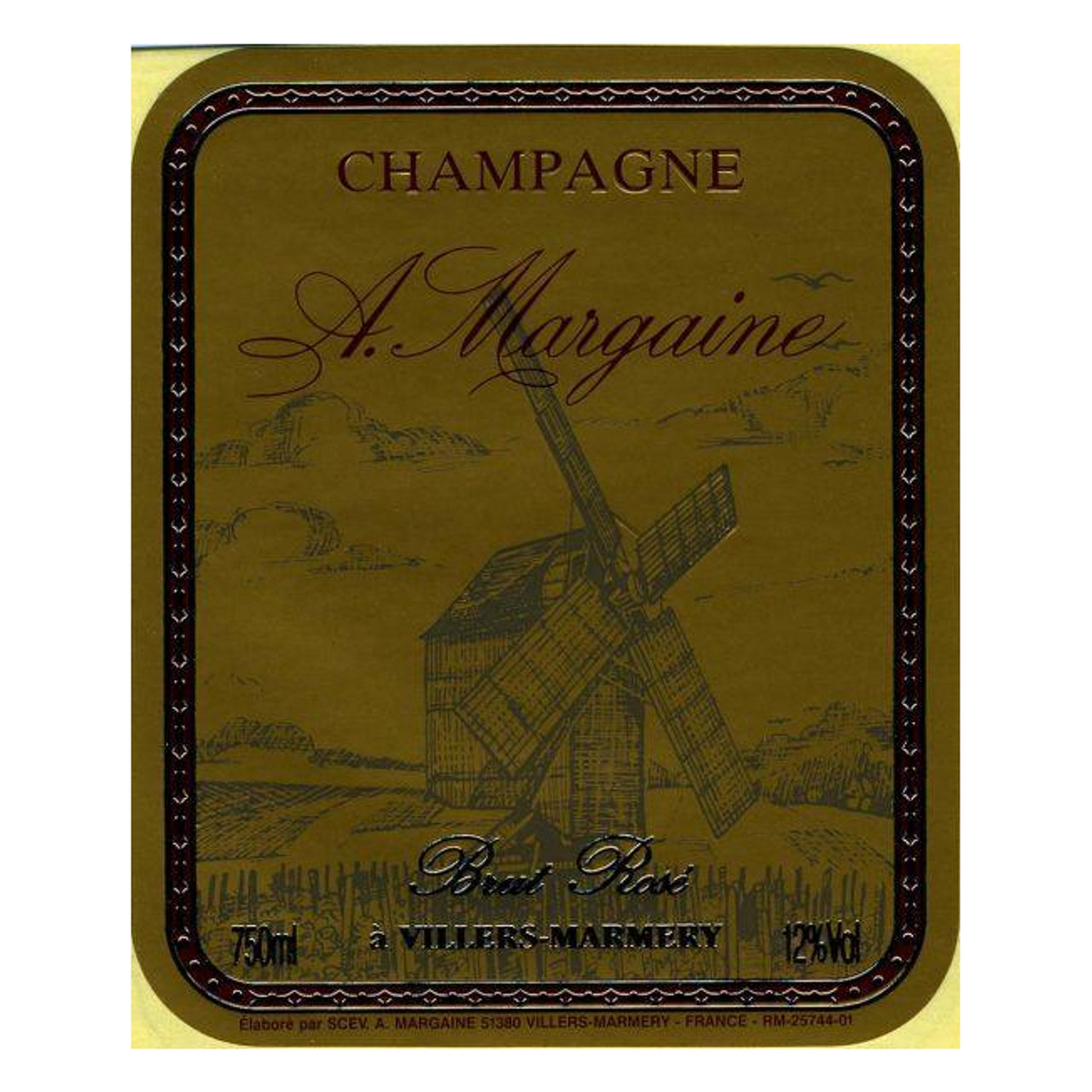 A. Margaine Champagne Brut Rose NV 750ml