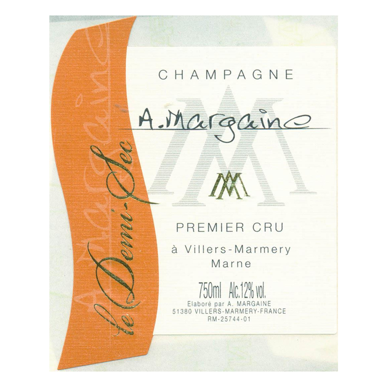 A. Margaine Champagne 1er Cru Brut Le Demi-Sec NV 750ml