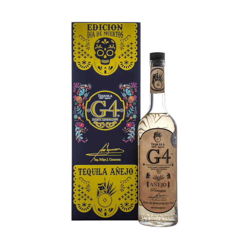 G4 Día de Muertos Añejo Tequila (Purple Box)