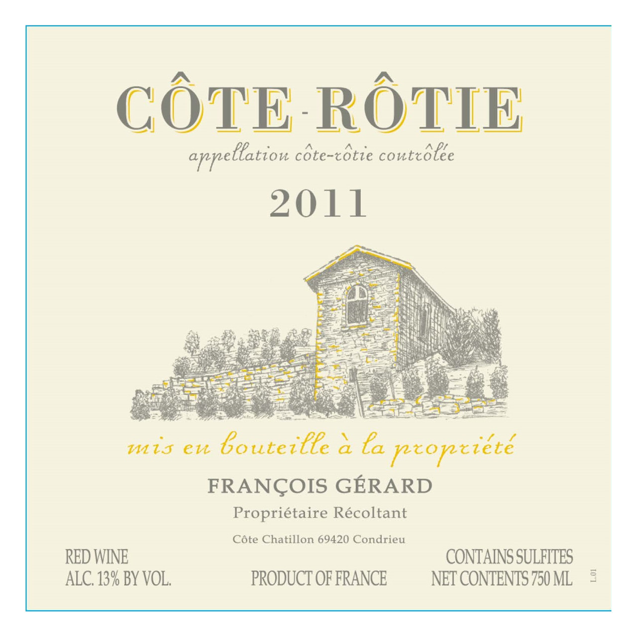 Xavier Gerard Côte-Rôtie 2021 750ml