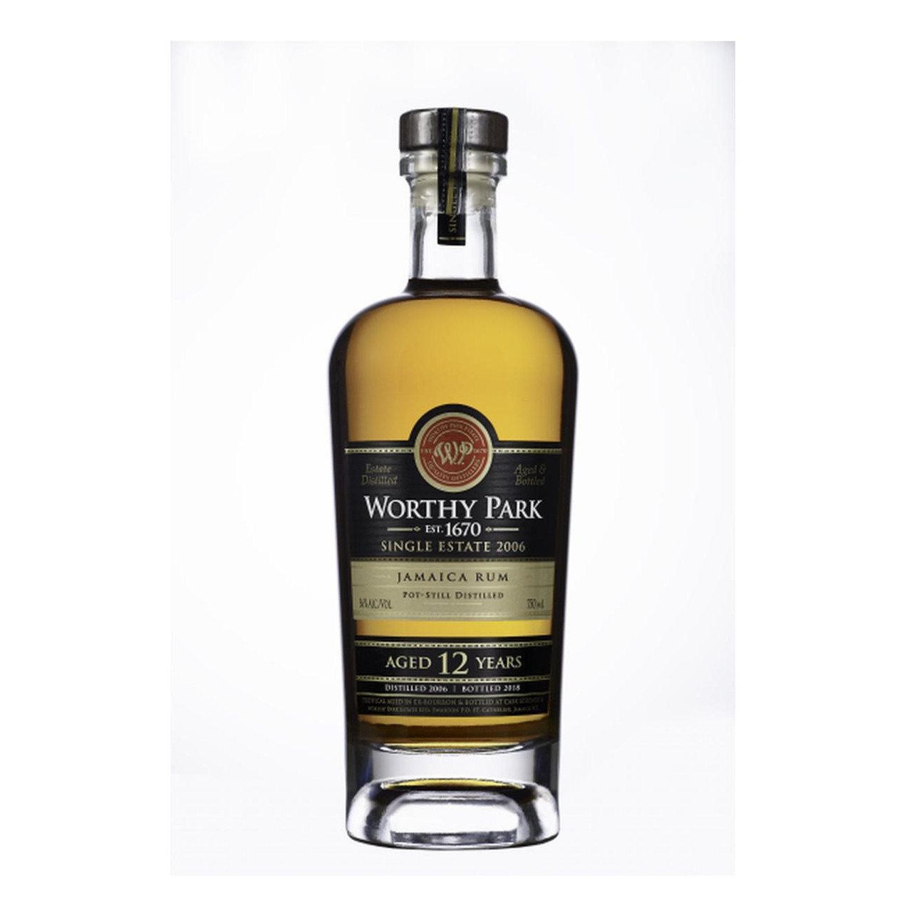 Worthy Park 12 Year Old Single Estate Rum 2006 750ml