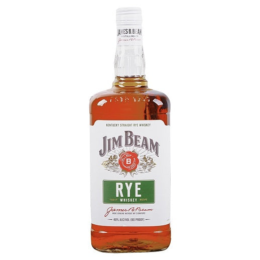 Jim Beam Straight Rye Whiskey 1.75L