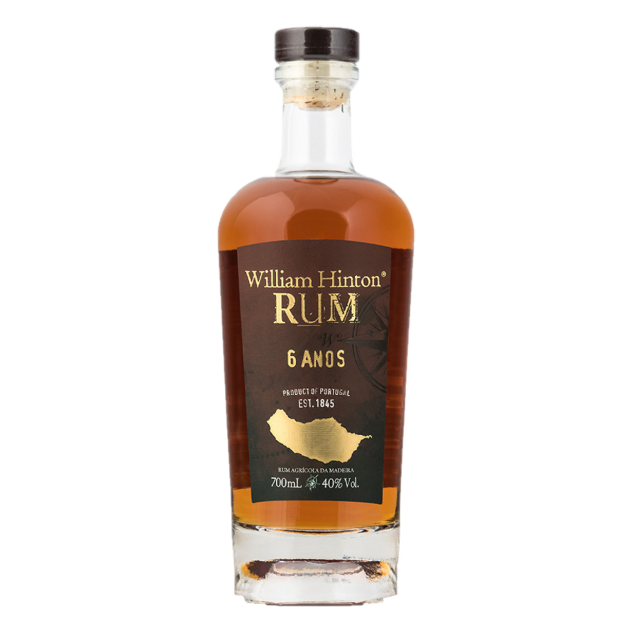 William Hinton Agricola da Madeira Rum 6 Year Old NV 700ml