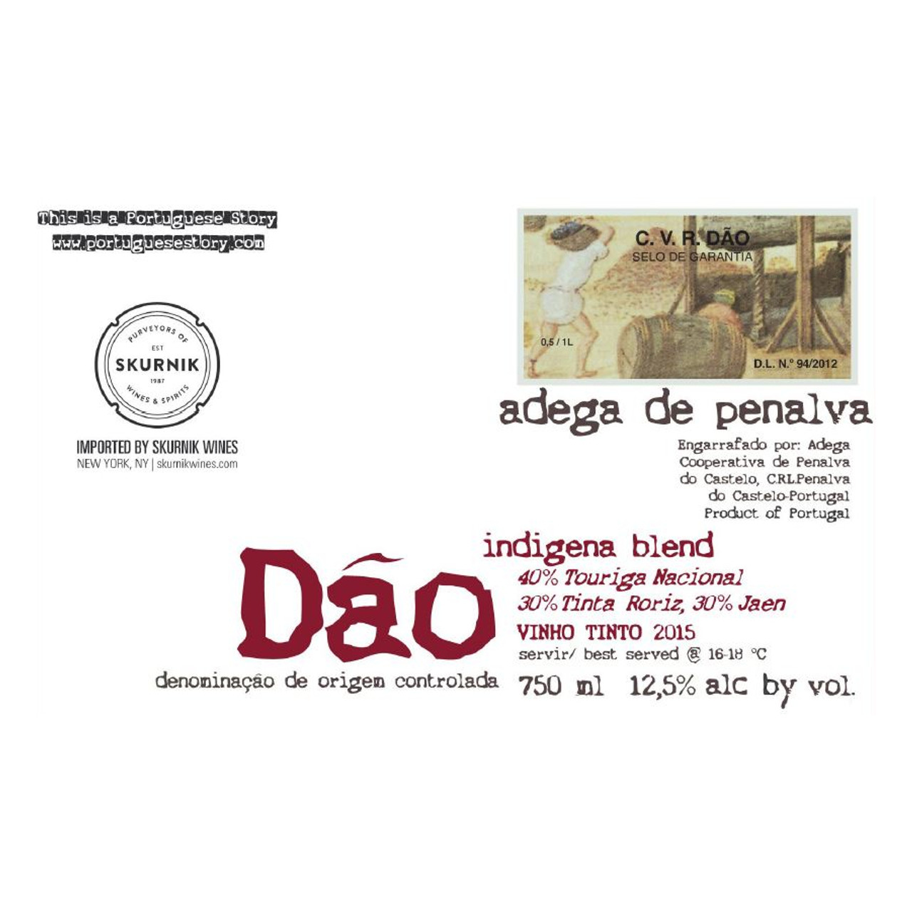 Adega de Penalva Dao Indigena Tinto 2022 750ml