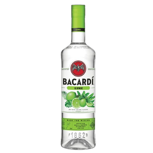 Bacardi Flavored Rum Bacardi Lime Lime 750ml