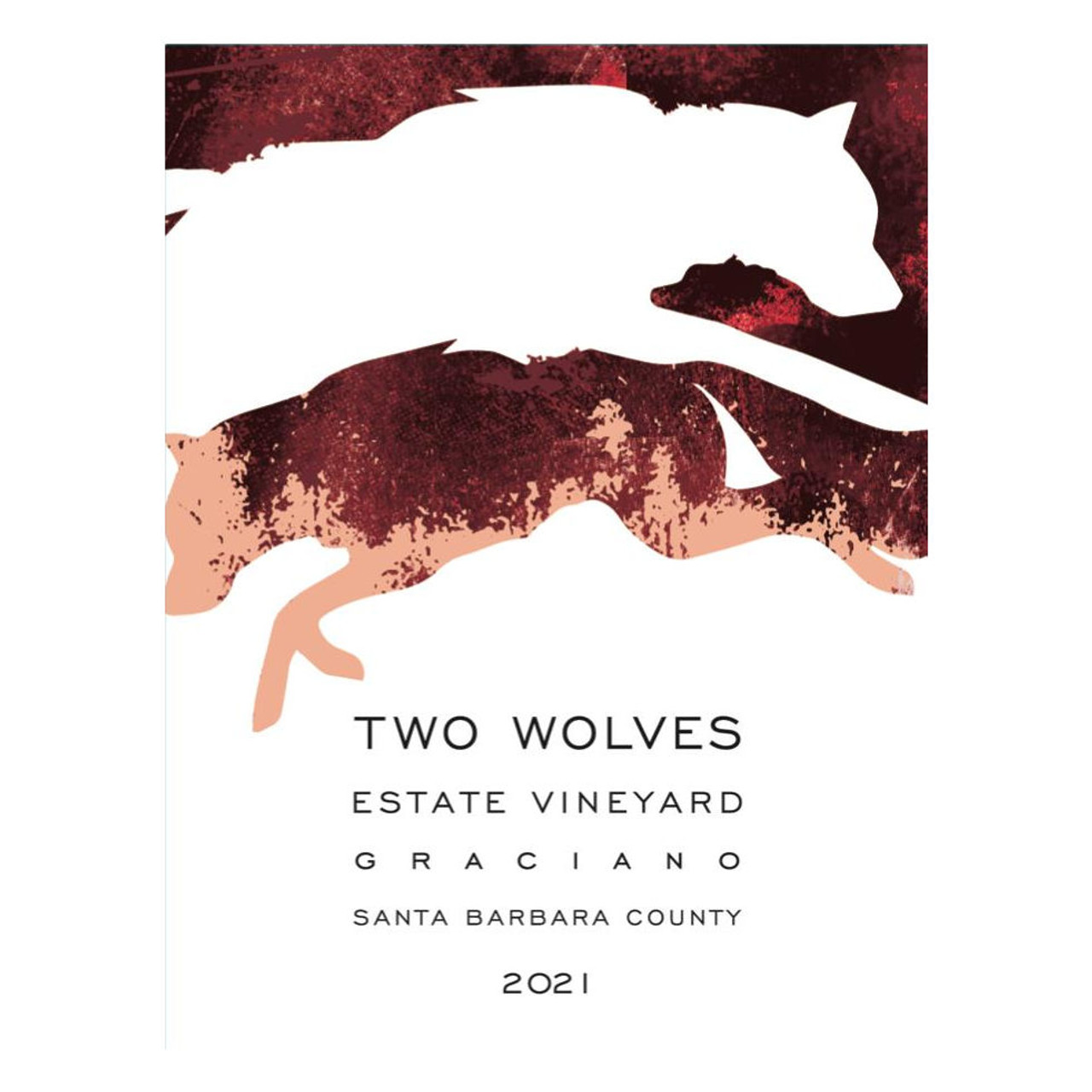 Two Wolves Graciano Estate Vineyard Santa Barbara County 2023 750ml