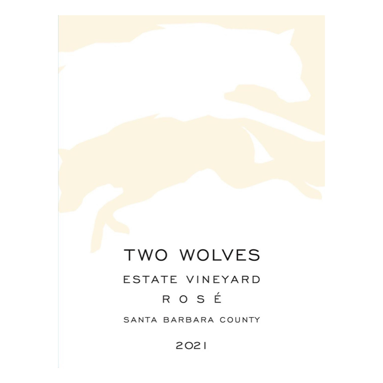 Two Wolves Rose Estate Vineyard Santa Barbara County 2023 750ml