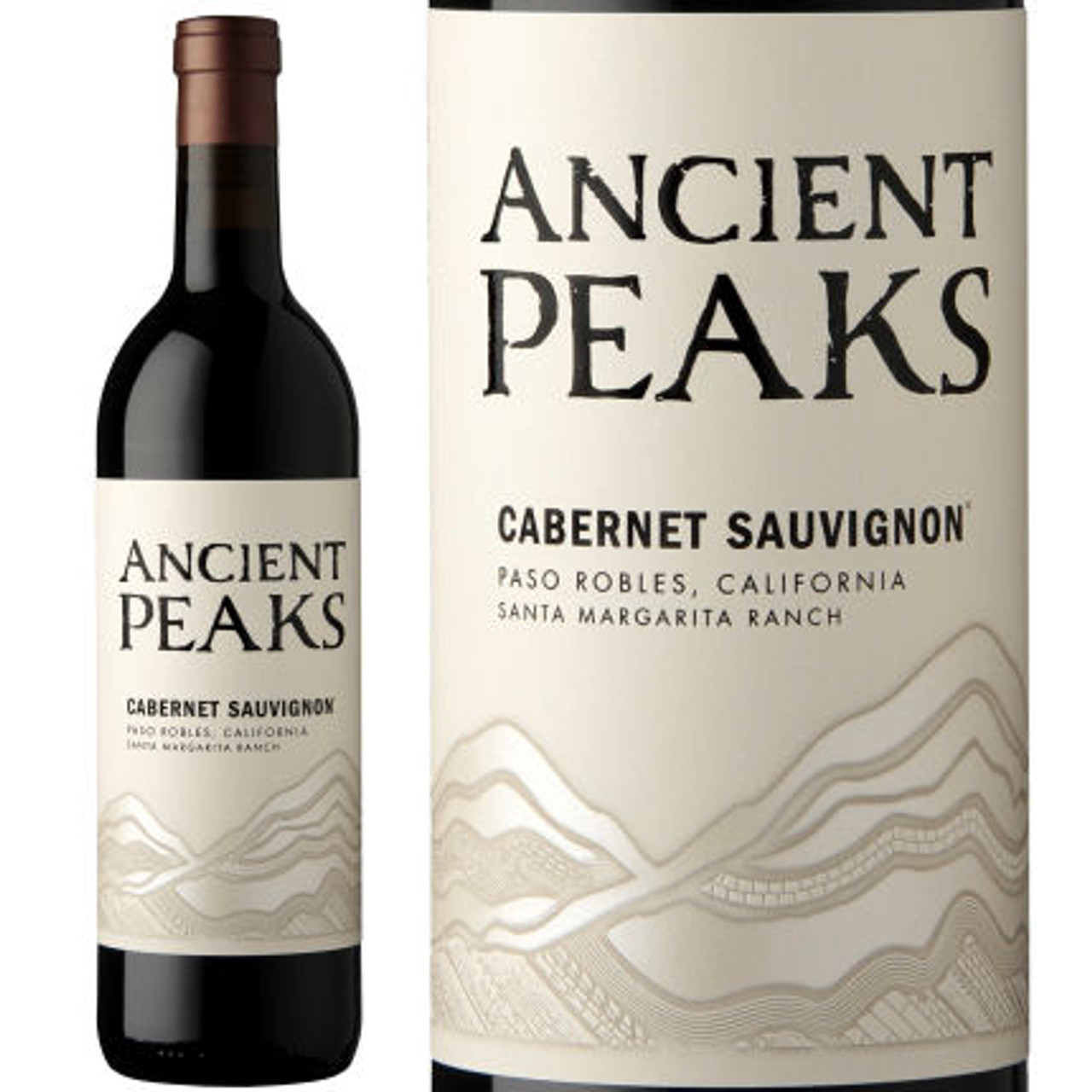 12 Bottle Case Ancient Peaks Santa Margarita Ranch Paso Robles Cabernet 2020 w/ Shipping Included