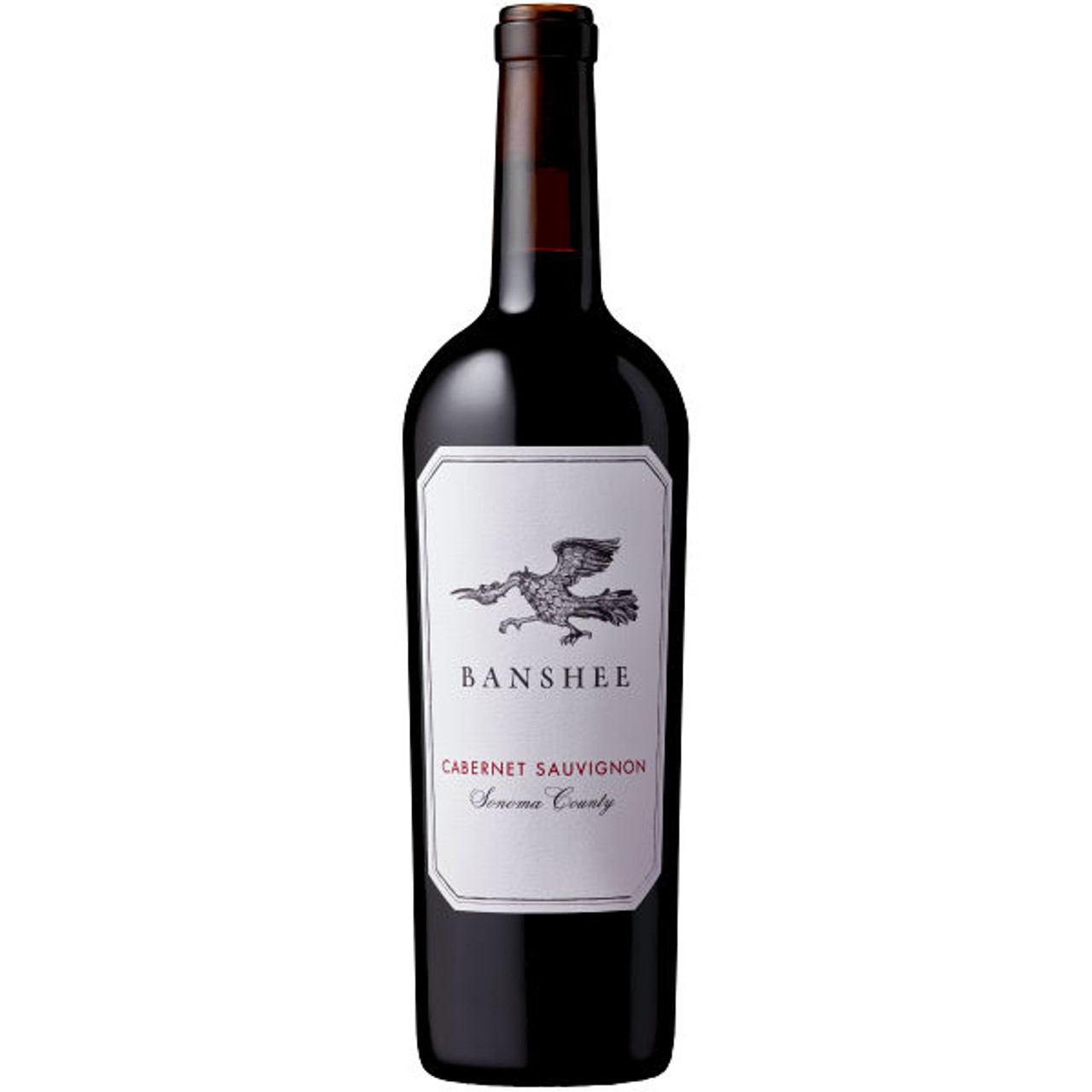 12 Bottle Case Banshee Sonoma Cabernet 2020 w/ Shipping Included