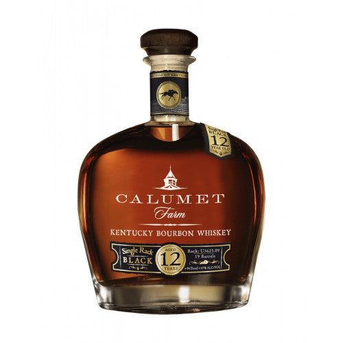 Calumet Farm Bourbon 12 Year Single Rack Black - 750ml