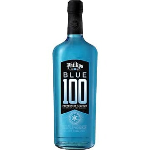 Phillips Herbal Liqueur Blue 100 Peppermint 750ml