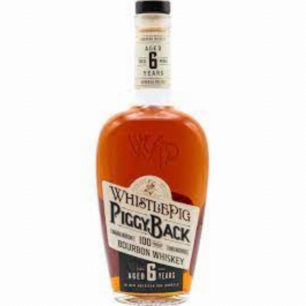 Whistle Pig Piggy Back Small Batch Bourbon Whiskey 6yrs 100 Proof 750ml
