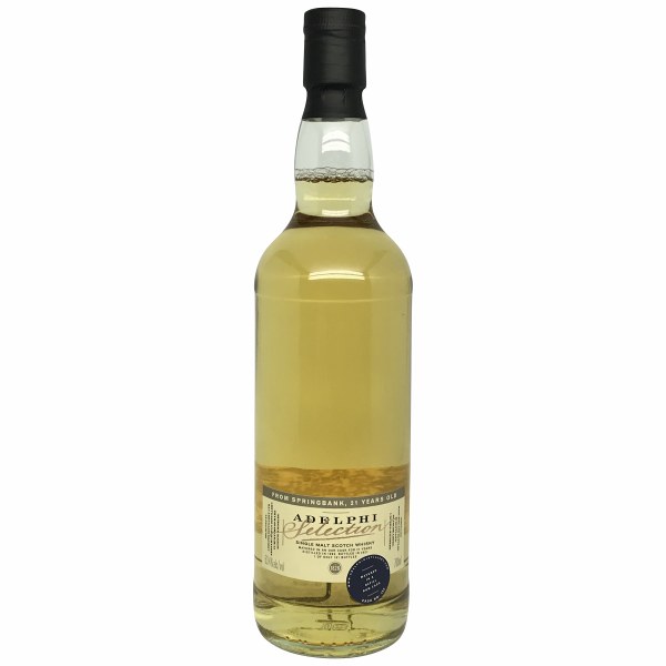 Adelphi Springbank 21 Year Old Single Cask Scotch