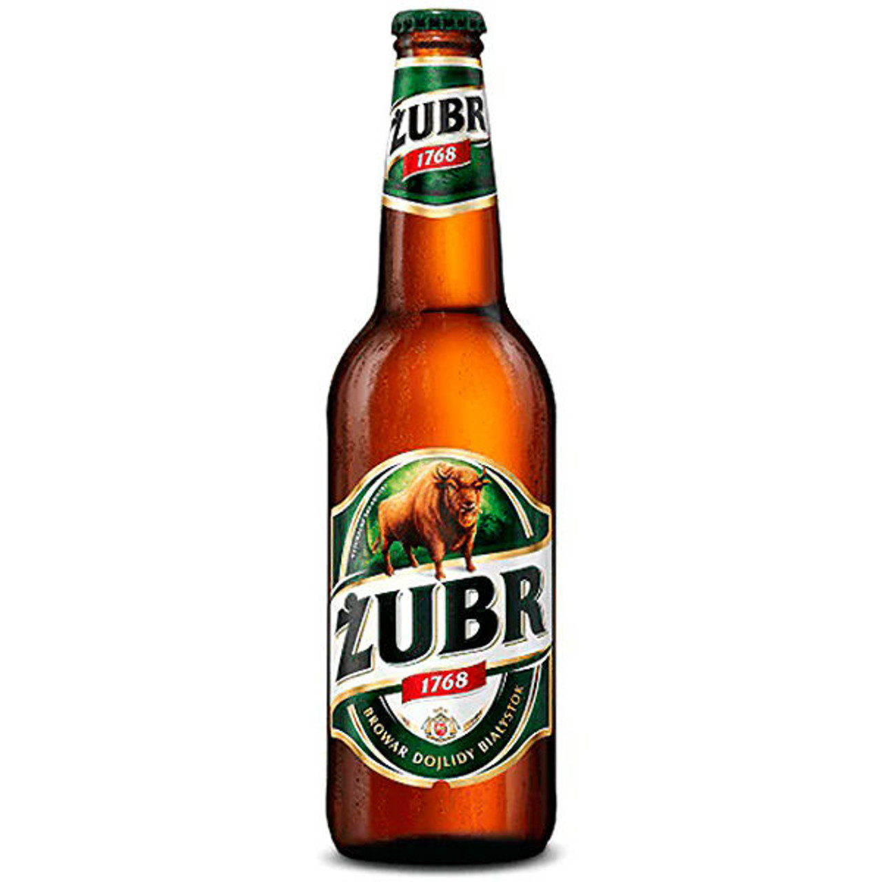 Zubr Lager 16oz 6 Pack Bottles (Poland)